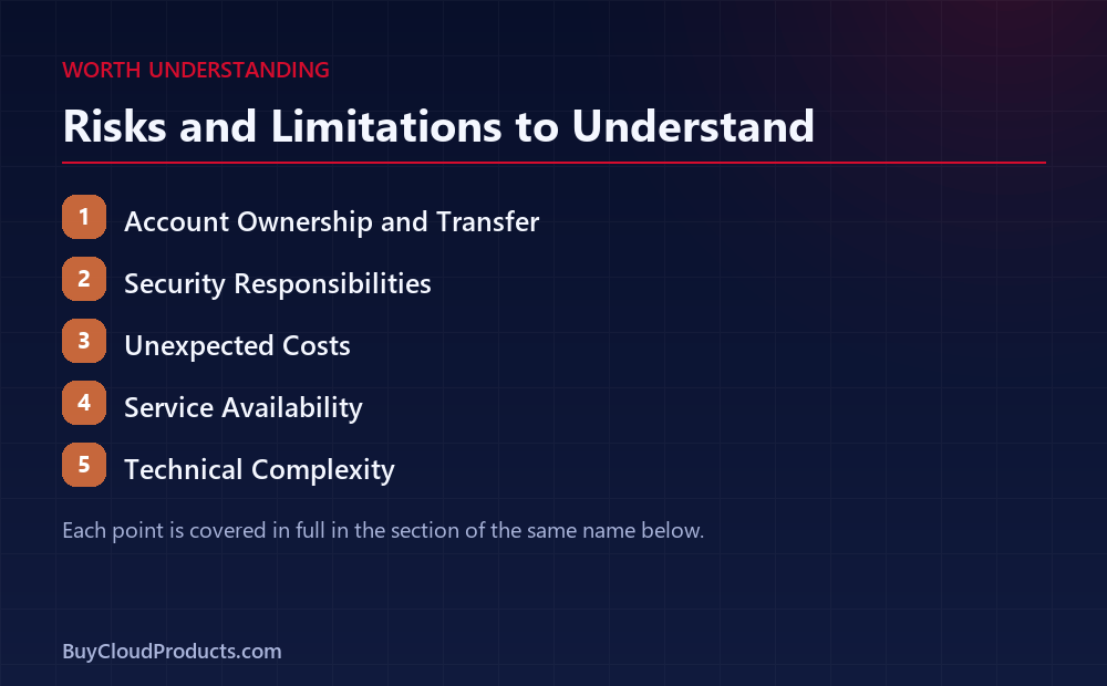 Hetzner account risks and limitations to understand